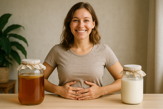 Kombucha vs Milk Kefir — Which One Loves Your Gut More?