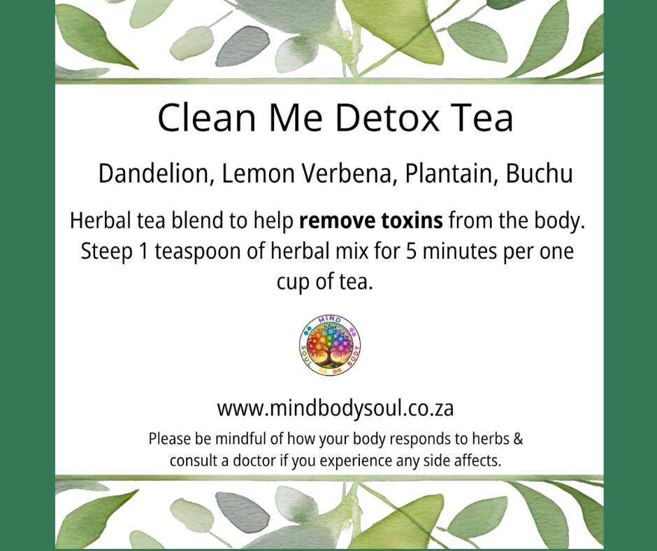 Clean me detox tea