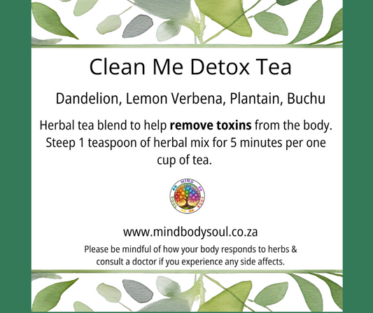 Clean me detox tea