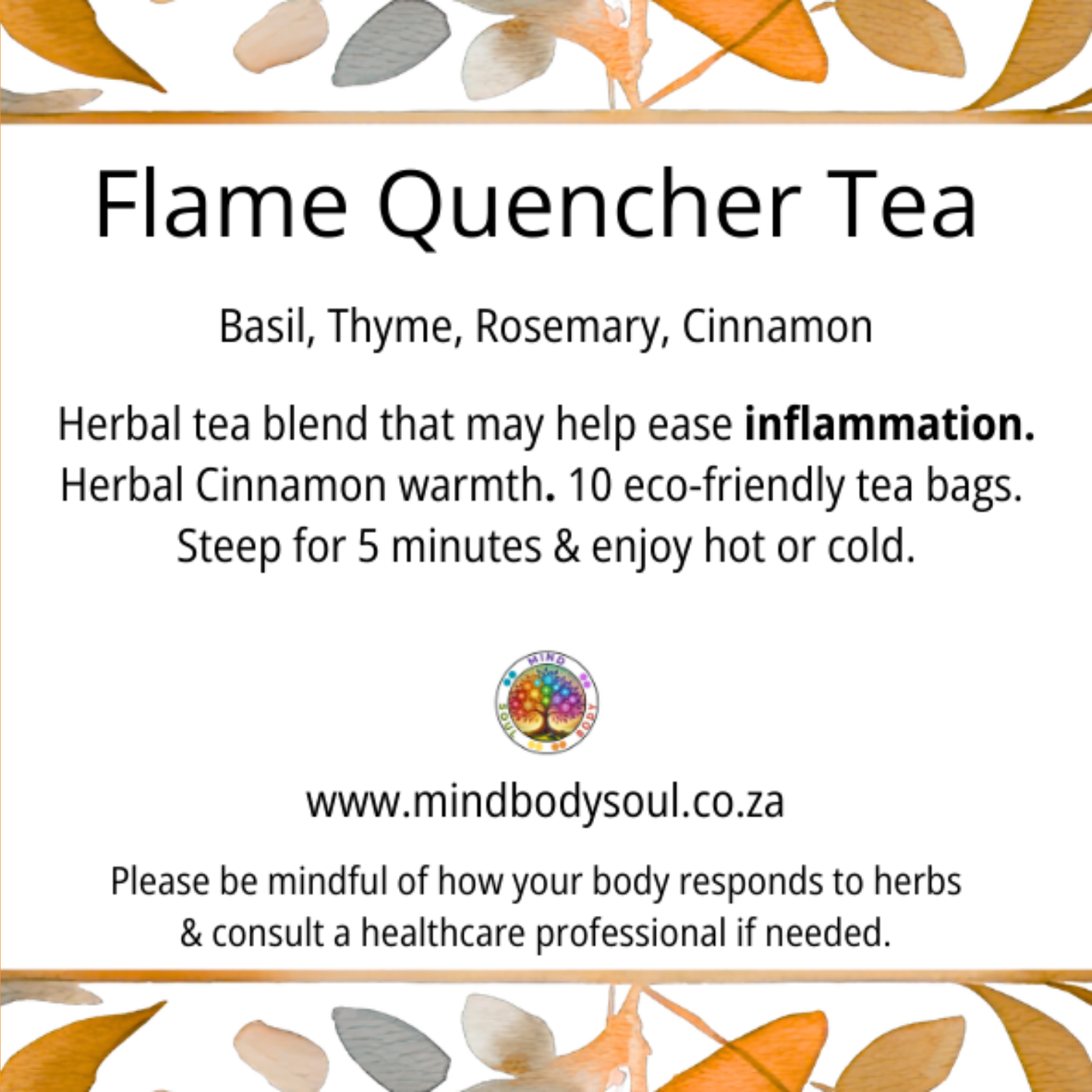 Herbal Tea - Flame Quencher Tea
