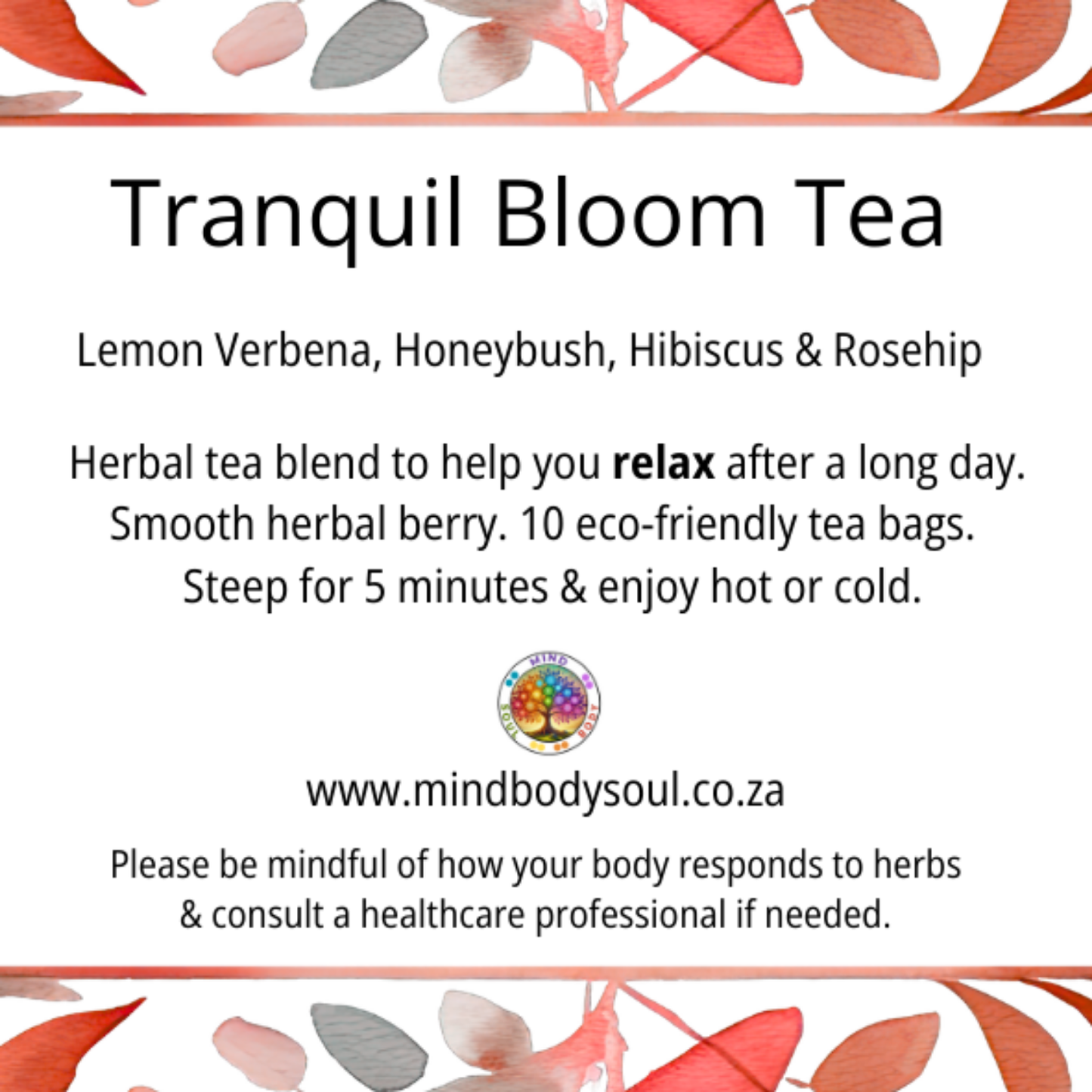 Herbal Tea - Tranquil Bloom Tea