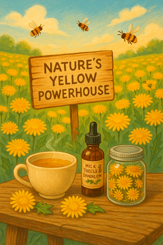 Nature's Yellow Powerhouse - Dandelions!