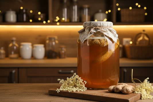 Brew your winter immunity with Elderflower & Ginger
