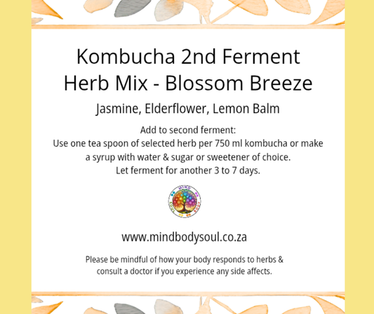 Kombucha herb mix - Blossom Breeze