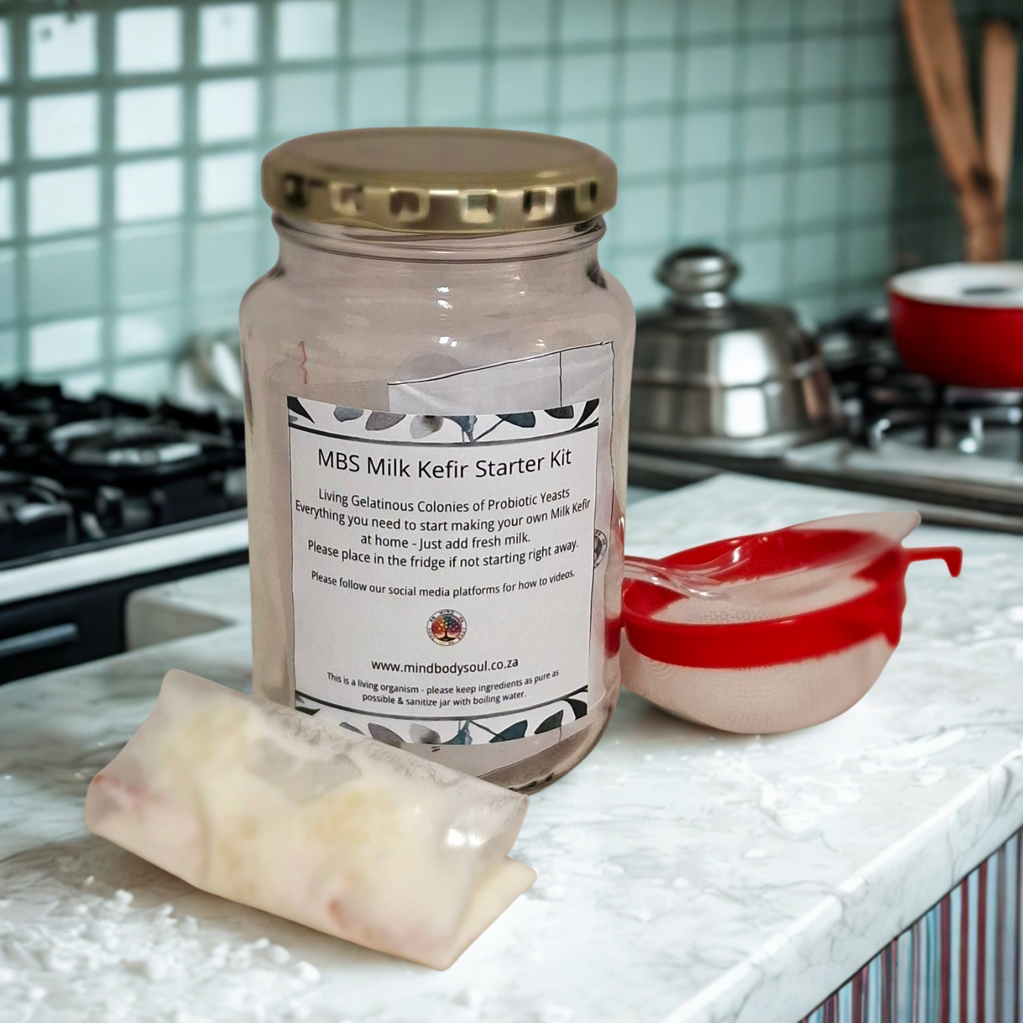 Milk Kefir Starter Kit